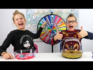 Mystery Wheel of Dump It Slime Challenge!