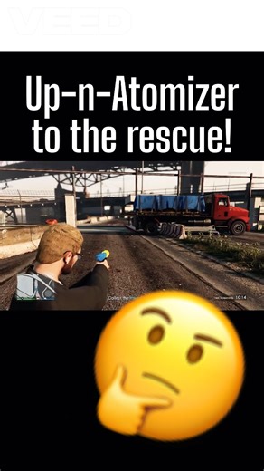 Best use for Up-n-Atomizer! #gta #gtaonline #gtav #rockstargames #ps #grandtheftauto #playstation