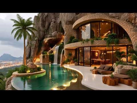 This $55 Millions Arch Mansion ~ Dramatic Cliffside Luxury with Infinity Pool & Panoramic Views