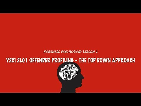 A-Level Psychology (AQA): Forensic Psychology - The Top Down Approach