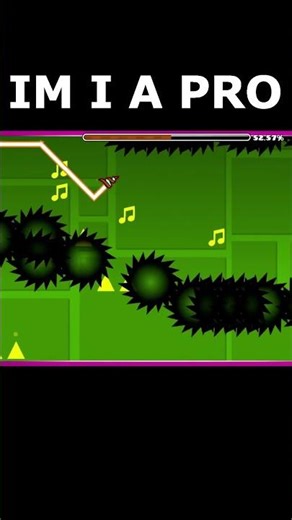 im i a geometry dash pro #shorts