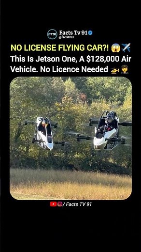 This $128,000 Flying Car Needs No License 😳✈️