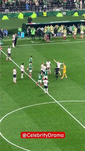 JARELL QUANSAH RED CARD at ENGLAND vs MEXICO WORLD CUP ROUND 16 KNOCKOUTS