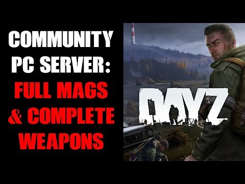DayZ PC Community Server: How To Spawn Guns With Attachments, Scopes, Mags & Full Ammo