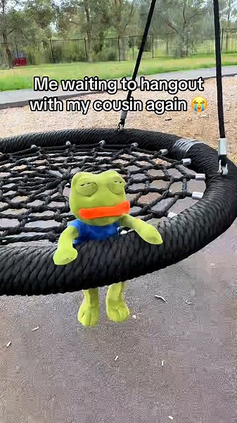 Waiting to Hang Out with My Cousin: Pepe the Frog