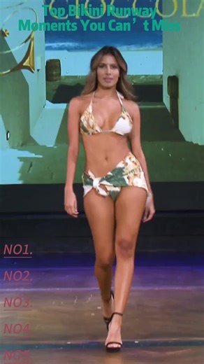 Stunning Swimwear Trends Walk at ModelsWalkTV
