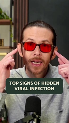 How to know if you have a viral infection? If you recognize three of these symptoms, you may need have a hidden virus. I recommend OrthoMolecular's Viracid, a great combination of virus-fighting herbs. Follow for more on hidden viruses. 🦠 #virus #viralinfectionsymptoms #holistichealth