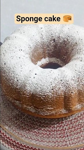 Fluffy Daily Sponge Cake ☁️ (So Easy!)