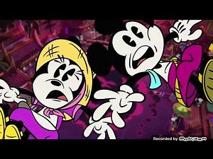 mickey mouse and minnie mouse scream