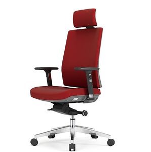 [Hot Item] Commercial Swivel Ergonomic Chair Fabric High Back Office Chair