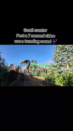 Apparently if you Post a 7 second video, it helps you go viral.. worth a try!🤞 #viral #7seconds #CWOA #coaster #jumanji
