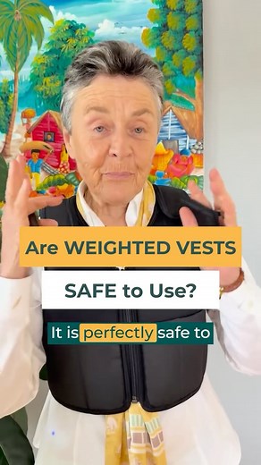 Is a #weightedvest safe for #bonehealth? Dr. Brown explains when to use one, how to start, and why loading the body is such an effective way to build strength. A properly designed weighted vest — like our Better Bones Exercise Vest, created specifically for women with bone health concerns and featuring flexible weights and an easy on/off zipper — can help you: • Support bone density • Reduce age-related bone loss • Improve balance and muscle strength • Increase workout effectiveness • Fit natura