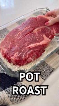 Tender Beef Pot Roast & Gravy