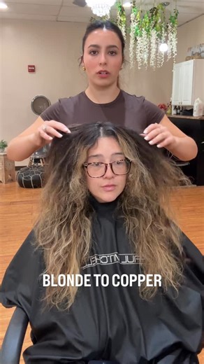 Ciarra Russo on Instagram: "making a bang with this color 💥👀 blonde to copper using @lorealpro INOA which I am absolutely obsessed with using for my reds & coppers especially lately 🔥 FORMULA: 6.40 + 7.4 equal parts & 20 vol • • #Loreal #lorealpro #lorealprofessional #lorealinoa #inoacolor #blondetocopper #hairtransformation #hairtransformations❤️ #behindthechair #hairstylistlife"