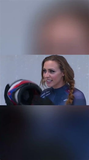 Skeleton Crash at 120+ km/h… And She Walks Away 😳🛷 #wintersports #skeleton #ai