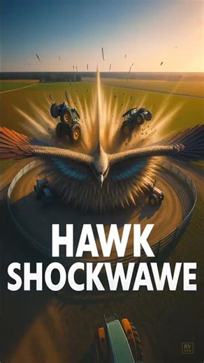 🦅 SHOCKWAVE Hawk STRIKES Farmland - but WHY ?