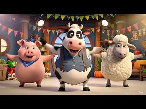 🐷 Farm Dance Party! Can You Groove with the Animals? 🐄
