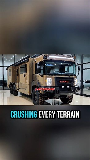 290K views · 12K reactions | 2026 GMC 6×6 Armored Camper _ The Most Extreme Armored Camper Ever Built . . . . . . . . . . . . . . #2026GMC6x6 #GMCArmoredCamper #4x4 #ArmoredCamper #6x6Truck #ExtremeRV #OverlandLife #OffGridCamping #ExpeditionVehicle | GenZ Auto | Facebook