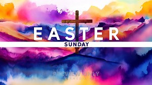 Easter Color - Easter Sunday - Title Graphics