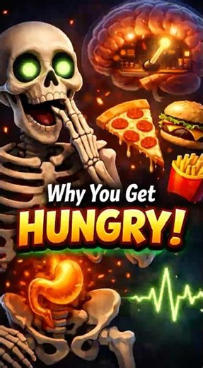 Why You Get HUNGRY! 💀 | How Your Body Signals Hunger