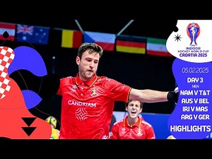FIH Hockey Indoor World Cup Croatia 2025 - Highlights - Day 3 - Men's games