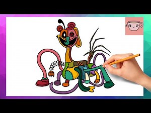 How To Draw Experiment 1006 from Poppy Playtime Chapter 3 | Fanmade | Easy Drawing Tutorial