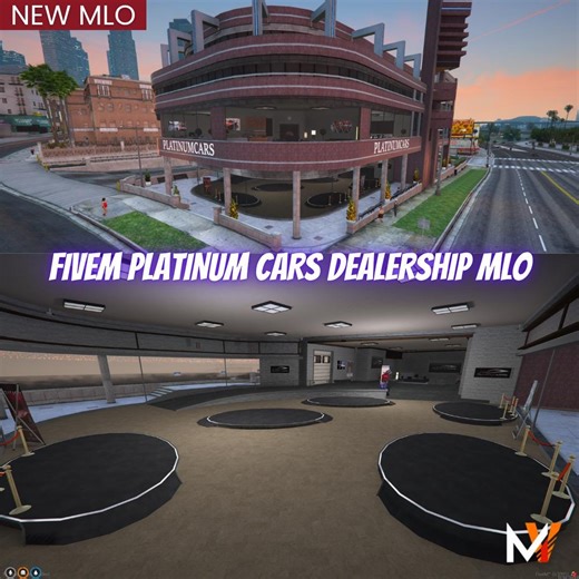 Fivem Platinum Cars Dealership Mlo: New Custom Interior - Etsy