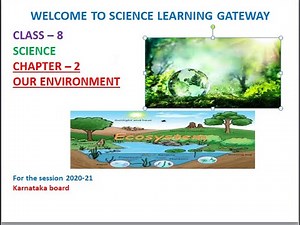 Class-8 Science (NCERT) Chapter-2 Our Environment Exercise Solution (Karnataka Board)