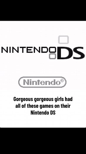 Nintendo DS Games Nostalgia for Girls