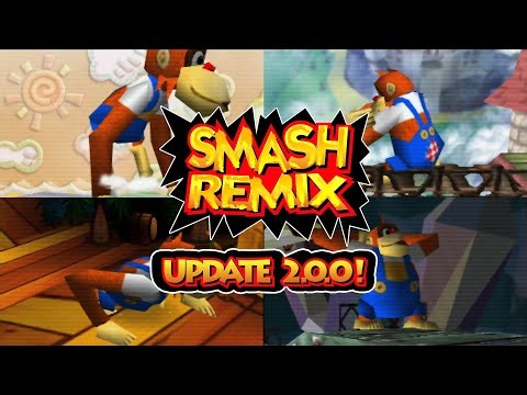 Smash Remix 2.0 - 1P Game - Lanky Kong