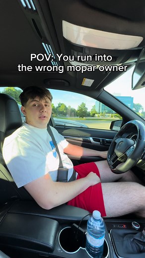 When Comedy Meets Performance: Epic Encounter with a Hellcat Owner