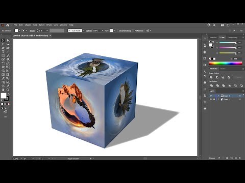 How to Make a 3D Photo Cube in Adobe Illustrator