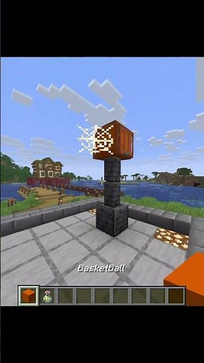 Playing Basket Ball in My Minecraft Server! GKC SMP