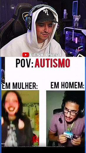 LOUD CORINGA REACTING TO TRY NOT TO LAUGH TIK TOK "Pov: Autism" #loudcoringa #memes #funny #pov