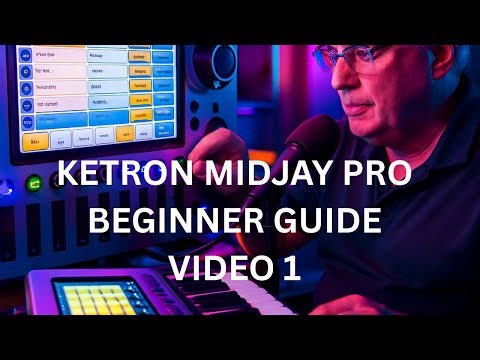 KETRON MIDJAY PRO BEGINNERS GUIDE VID 1