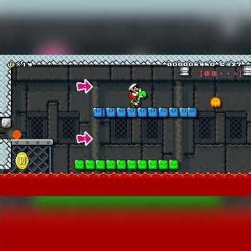 Bowser Jr.'s Castle by ZackScott #shorts 🍄Super Mario Maker 2 Switch 2 No Commentary #dty