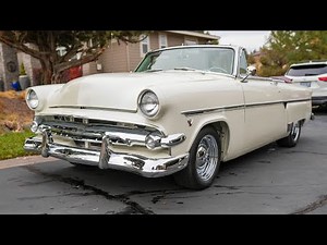 1954 Ford Crestline Sunliner Convertible 381ci V8 Walk-around Video