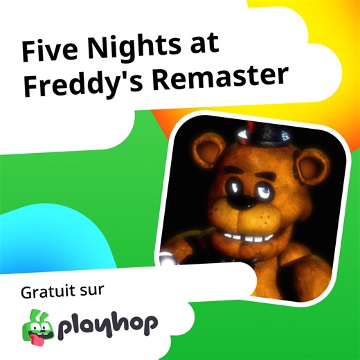 Five Nights at Freddy's Remaster: Jouez en ligne gratuitement sur Playhop