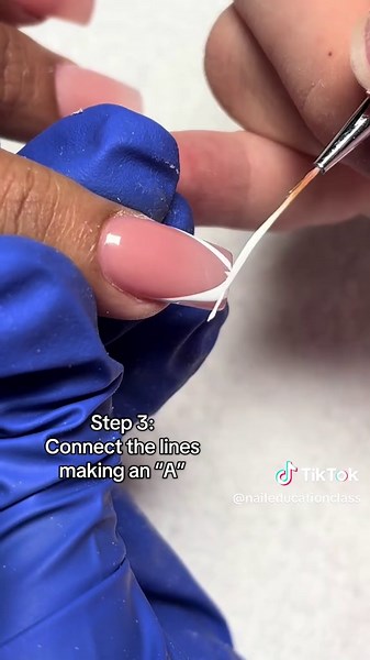 French Tip Nail Tutorial for Perfectly Smooth Tips