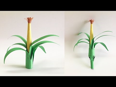 Easy DIY 3D Paper Corn Craft | How to Make Paper Corn on the Cob
