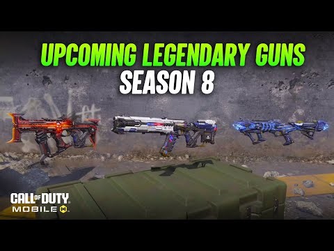 Season 8 Upcoming Legendary Guns Gameplay - ISO, ASM-10 & R9-0 Showcase COD Mobile