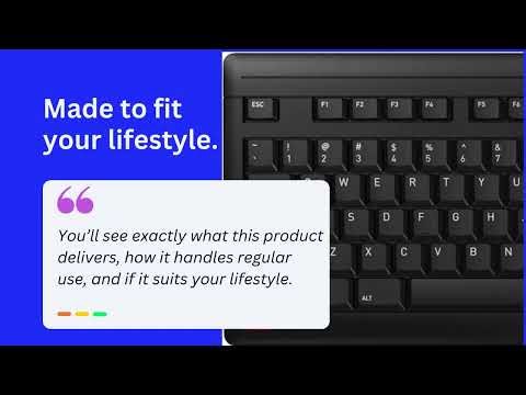 Cherry Stream Wireless Keyboard Review | Slim Quiet Ergonomic Tested