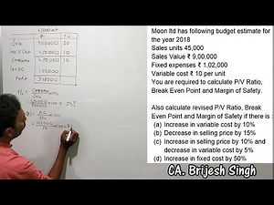 #8 Marginal Costing (Simple Explaination) By CA. Brijesh singh for CA Inter/B.com/M.com