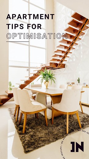 5 Tips To Optimise A Small Apartment #apartmentips #interior...