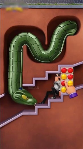 I Stuck Underground With a Giant Cobra