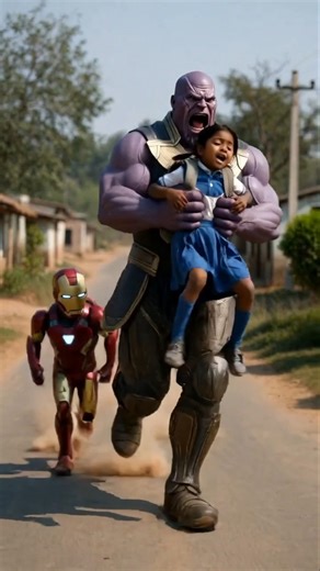 Thanos Kidnapped Iron Man Sister #ironman #thanos