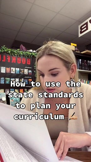 How to use the state standards to plan your curriculum :) Luckily, most schools will have an instructional coach/some curriculum guide (sometimes referred to as the “scope and sequence”) for you to follow. If not, this is how I get started. Let me know if you have any questions 😅 #teachersoftiktok #middleschoolteacher #teachingcommunity #backtoschool #newteacher #firstyearteachertips #teachertips #curriculumtips