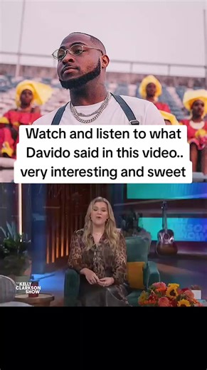 Davido Shares Heartwarming Story About His Father on Kelly Clarkson Show