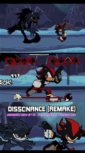 FNF: DISSONANCE (REMAKE) #fnf #fnfmod