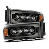 Alpha Rex USA 880566: 880566 NOVA-Series LED Projector Headlights for 2002-2005 Dodge RAM 1500/2500/3500 - Alpha-Black - JEGS